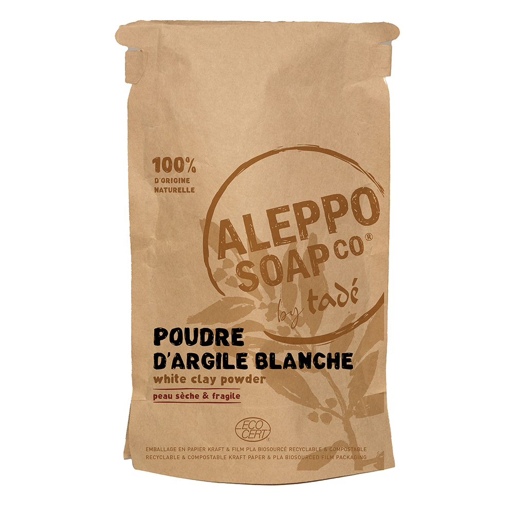 Weiße Tonerde für sensible und trockene Haut 150g** Weiße Tonerde für sensible und trockene Haut 150g**