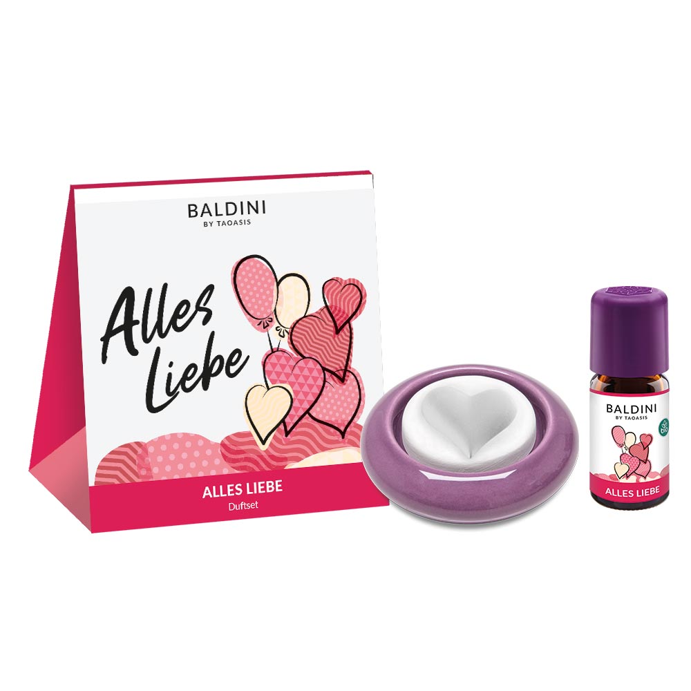 All the best fragrance set with heart fragrance stone 5 ml
