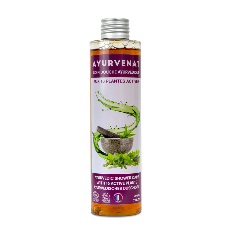Shower care with 16 organic active plants 200 ml