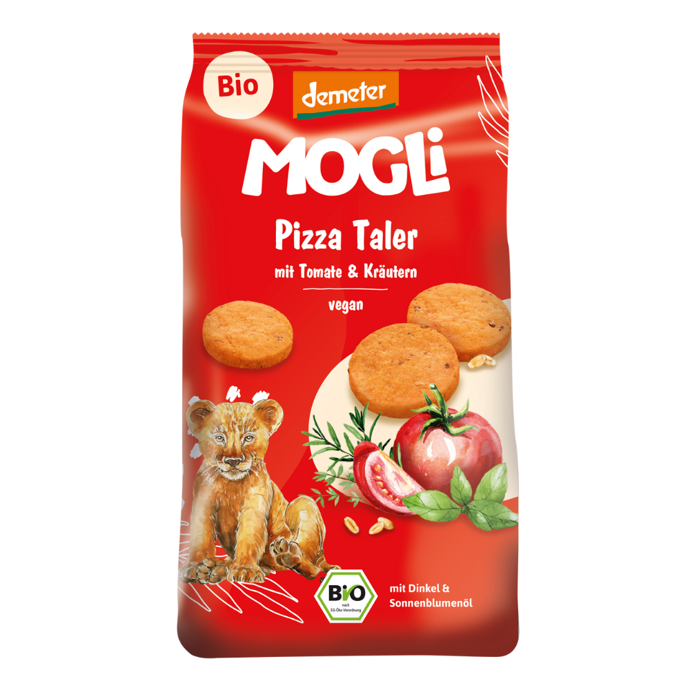 Demeter Pizza Taler Tomato & Herbs 125g VEGAN