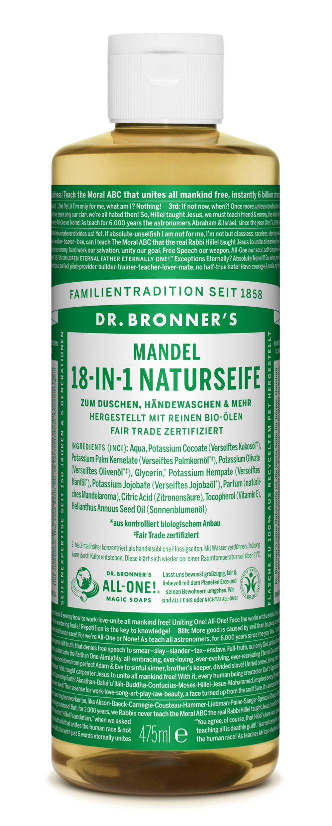 Almond 475ml Liquid Soap BR