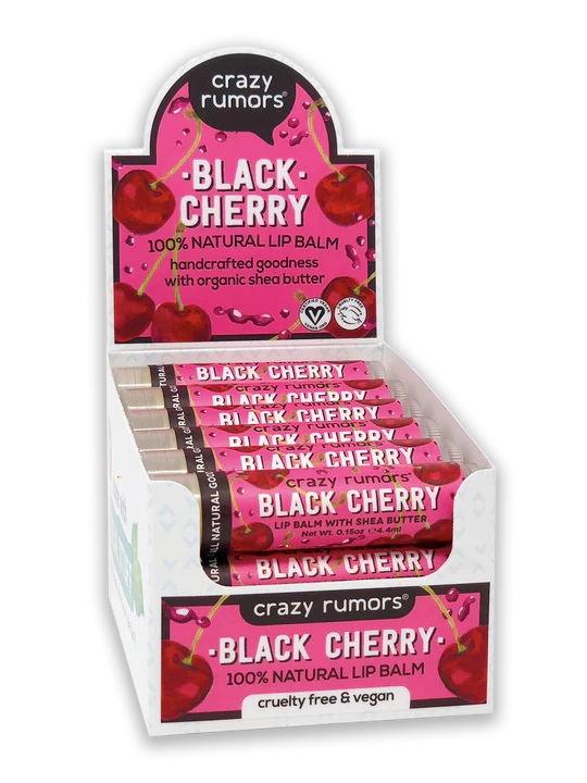 CRAZY RUMORS Black Cherry Lip Balm 4.25g