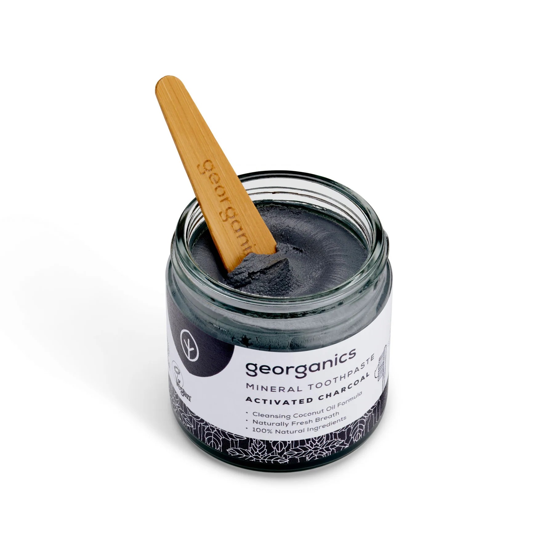 GEORGANICS Toothpaste Activated Charcoal 60ml