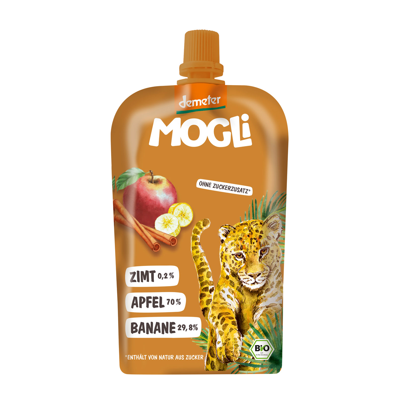 Bio Apfel Zimt Quetschi 120g VEGAN