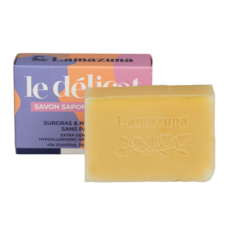 LAMAZUNA Le Delicate - Sanfte Seife, hypoallergen 100 g LAMAZUNA Le Delicate - Sanfte Seife, hypoallergen 100 g