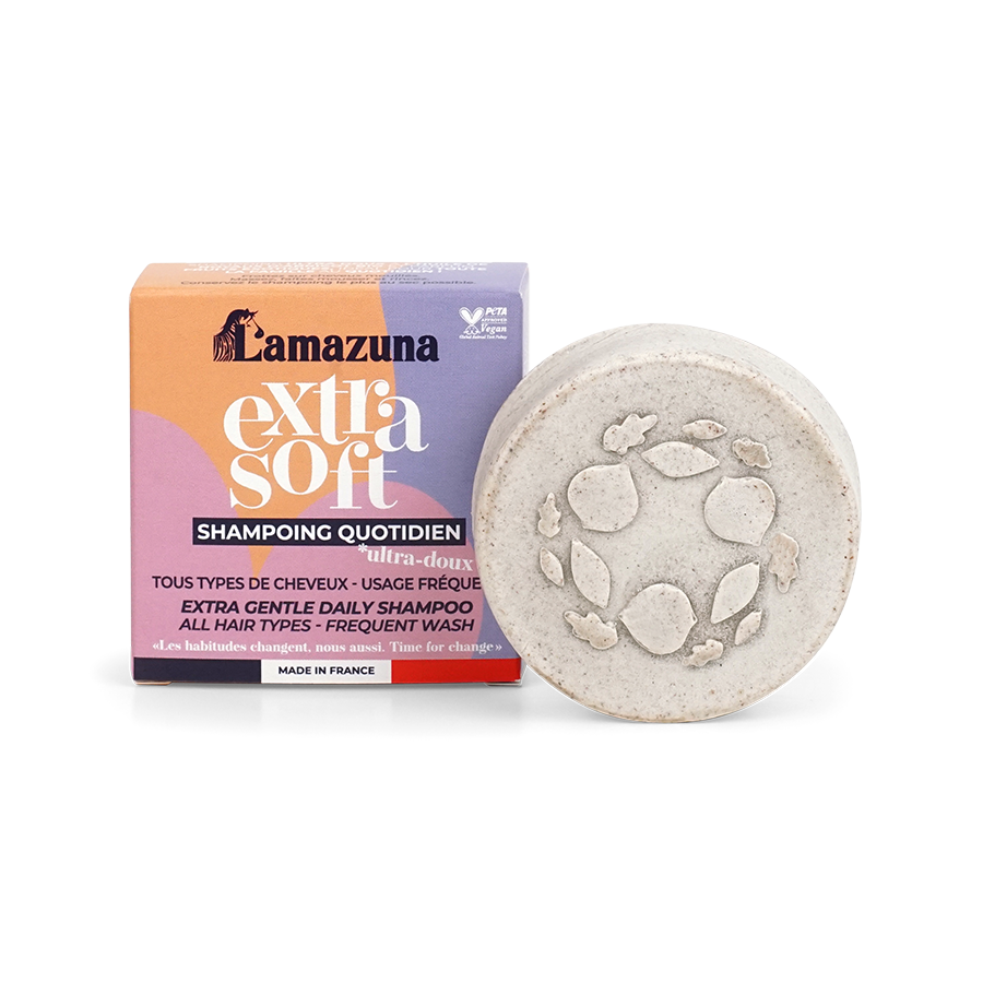 LAMAZUNA Extra Soft -alle Haartypen, für häufiges Haarewaschen 70 ml