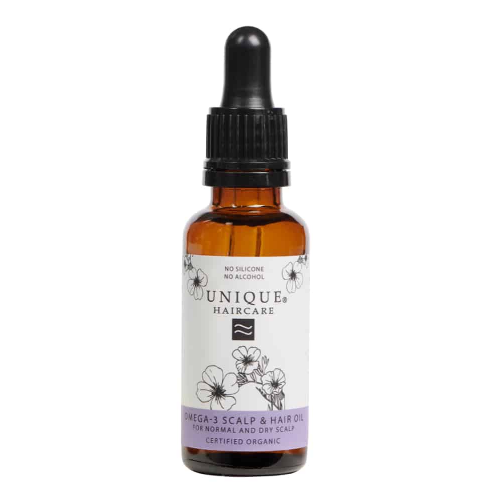 UNIQUE Hair Oil Omega-3 Scalp & Hair, 30 ml