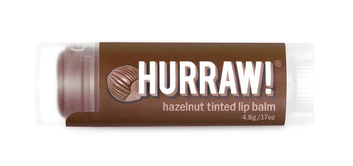 HURRAW Hazelnut Lipbalm tinted BROWN 4.8g