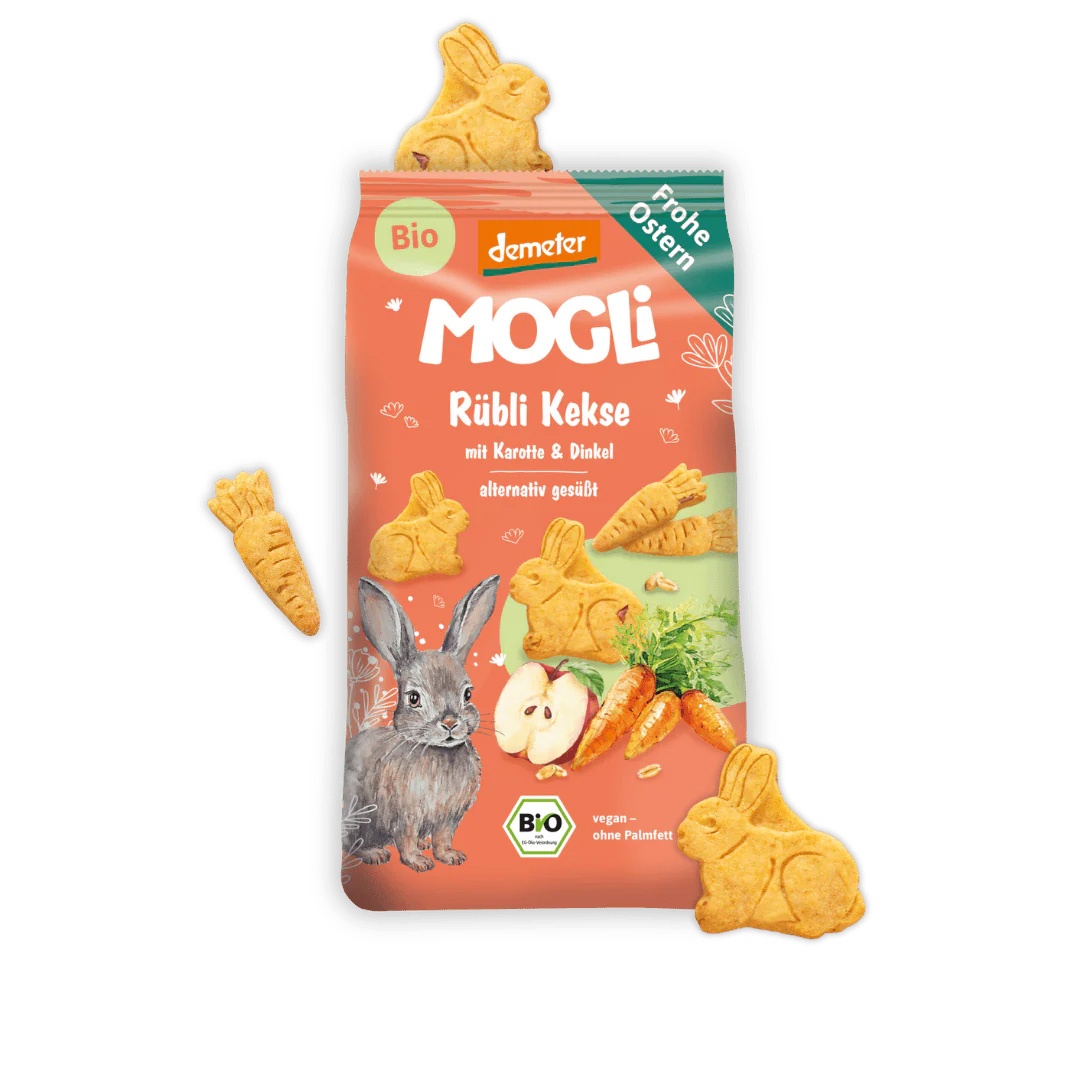 Demeter Rübli Biscuits Carrot 125g Spring Edition