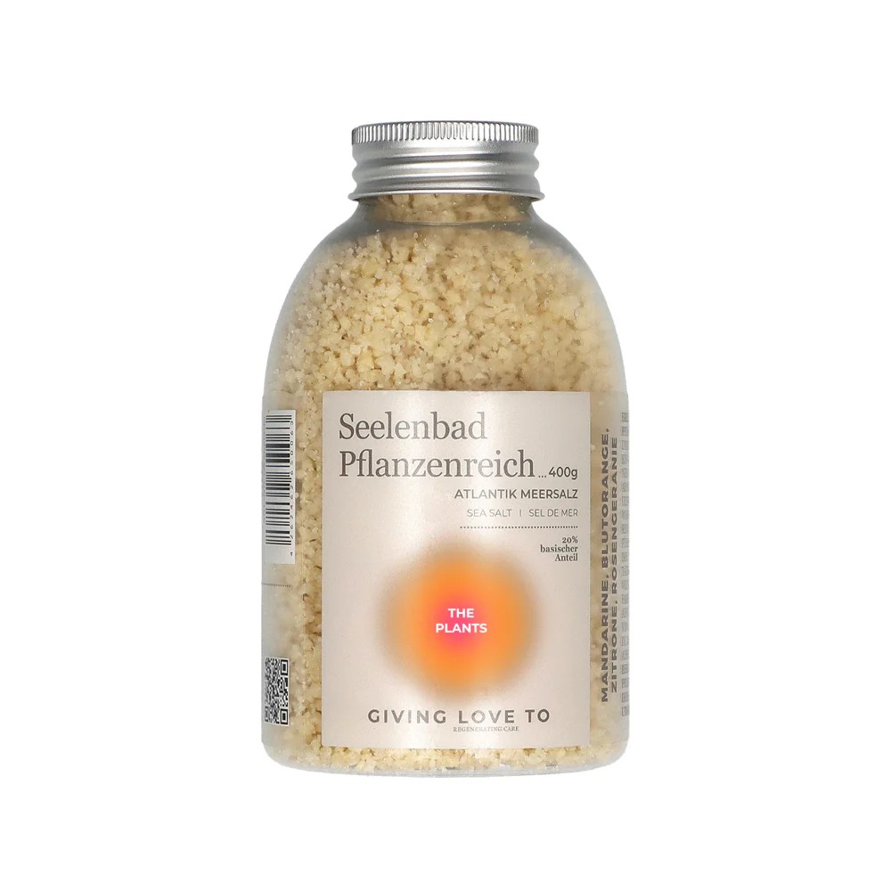 Badesalz Seelenbad Pflanzenreich „Plants“ 400g Badesalz Seelenbad Pflanzenreich „Plants“ 400g