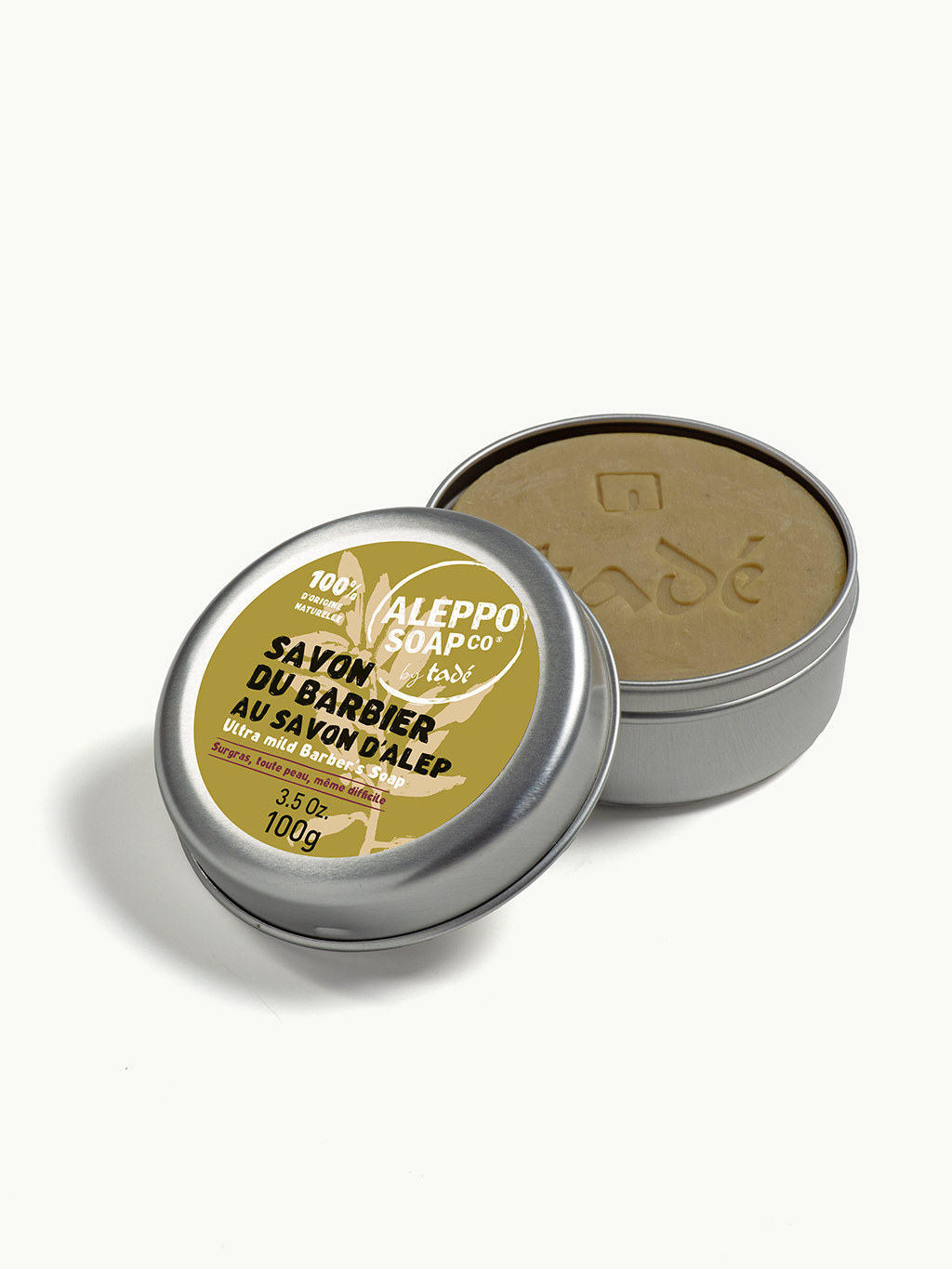Shaving soap with tin 100 g
