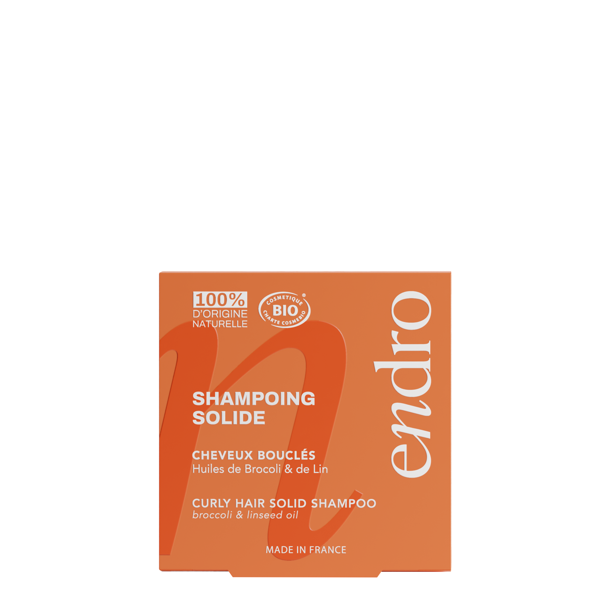 ENDRO Festes Shampoo Lockiges  Haar, 80ml