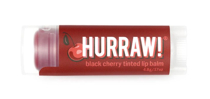 HURRAW BlackCherry Lipbalm tinted RED4.8g