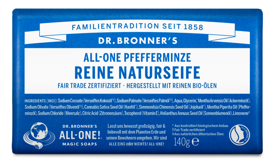Pfefferminze 140g Seifenstück BR