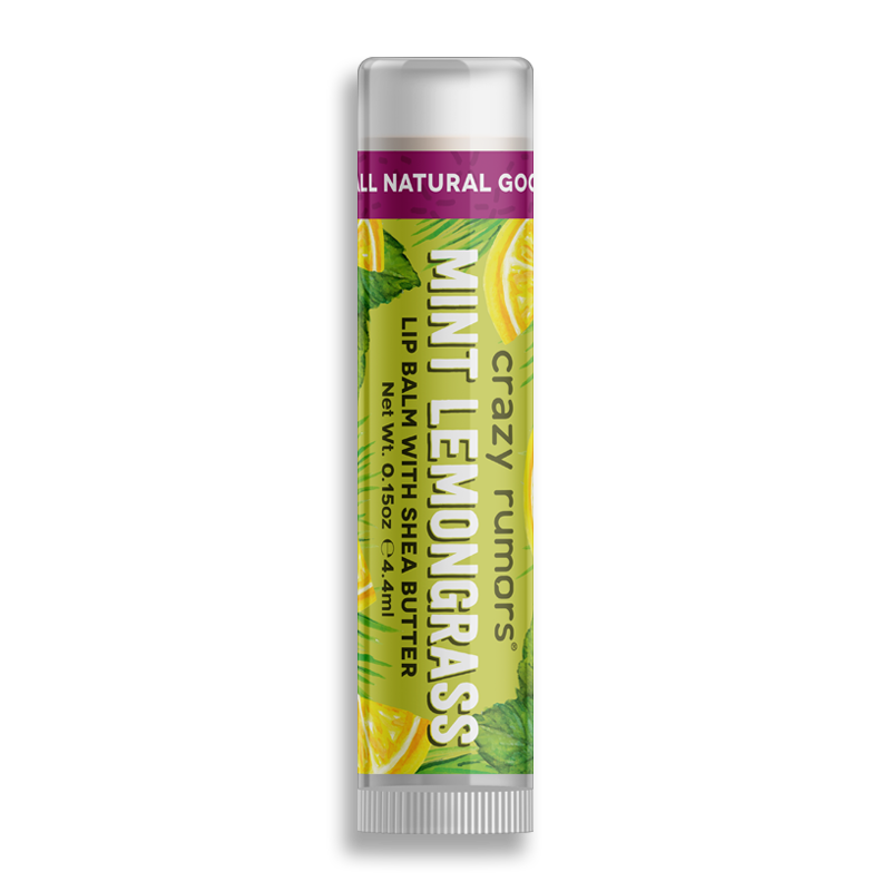 CRAZY RUMORS Mint Lemongrass Lip Balm 4.25g