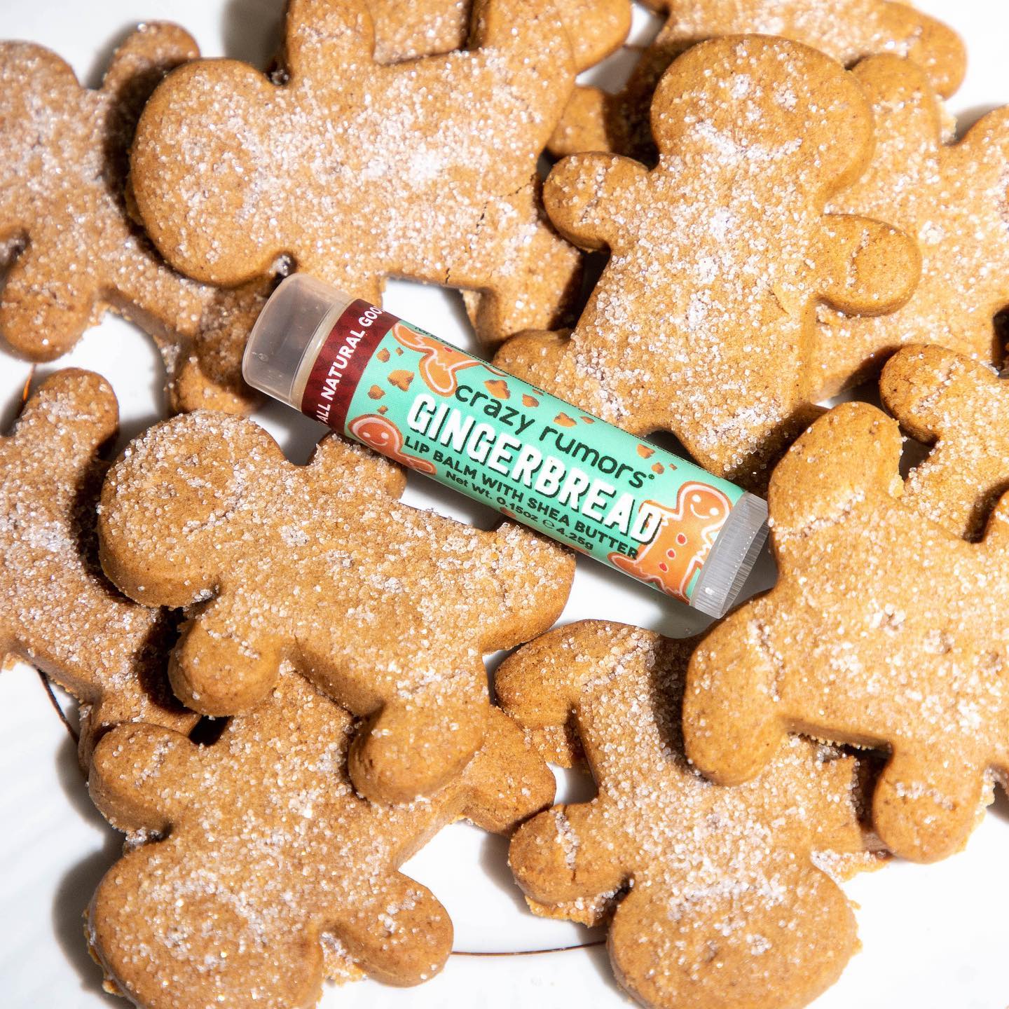 CRAZY RUMORS Gingerbread Lip Balm 4.25g SEASONAL