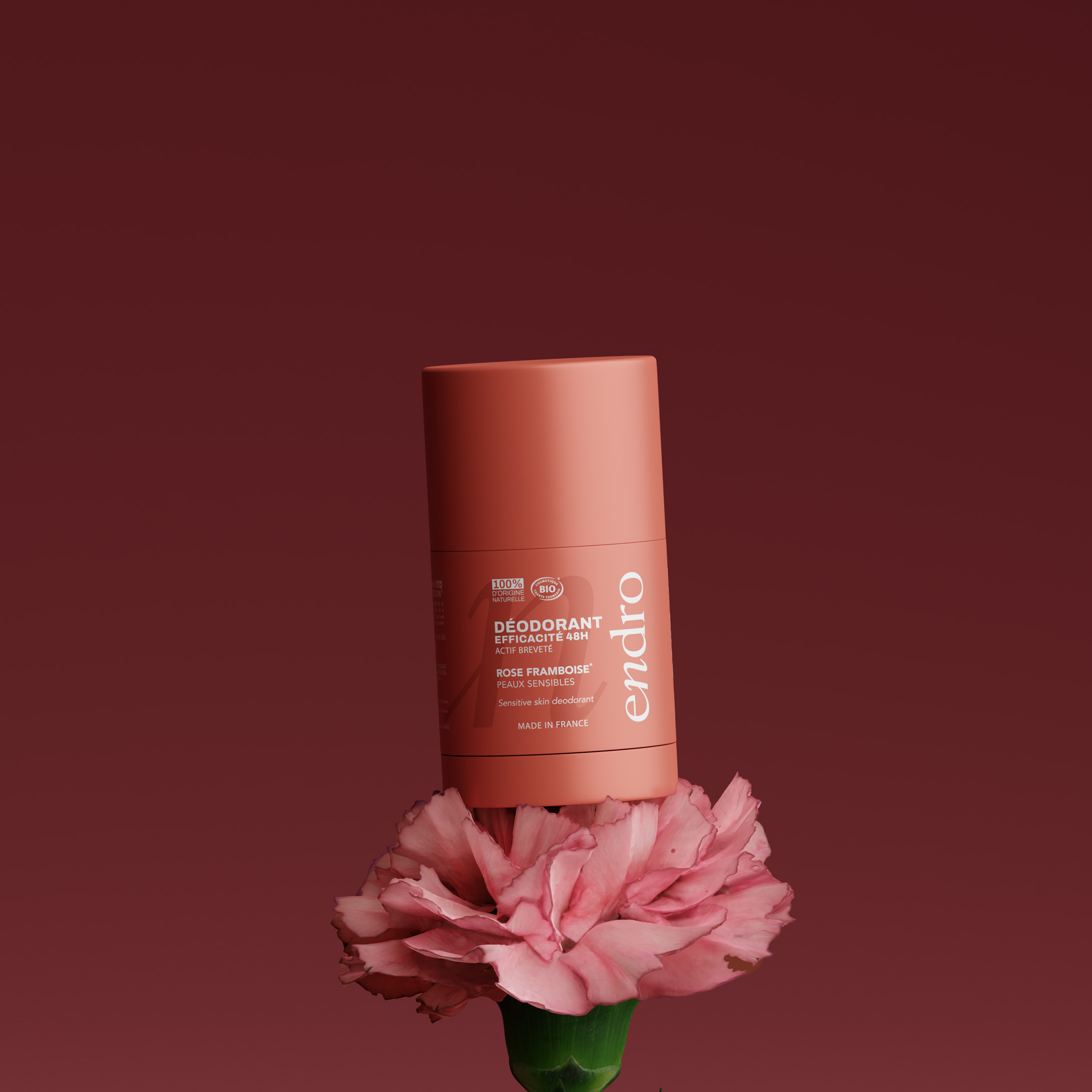 ENDRO Deostick 48h Rose/ Himbeerduft 50g