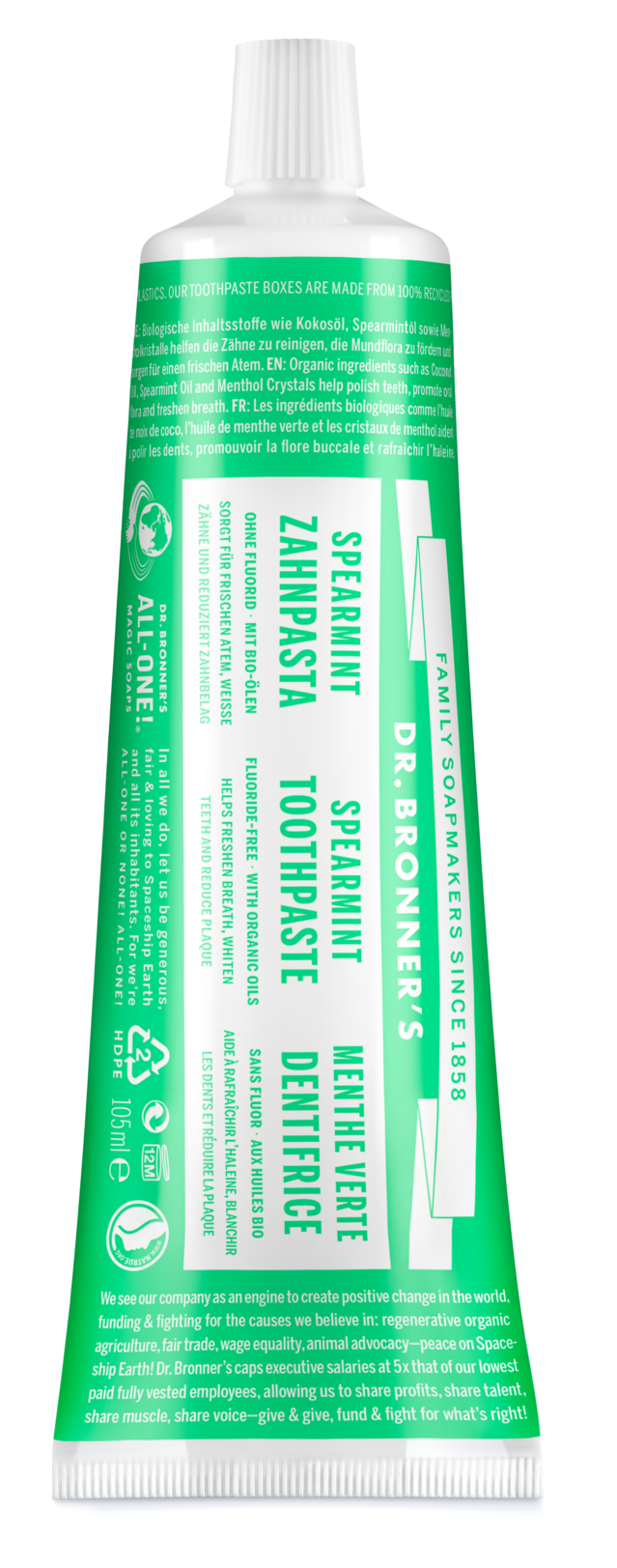 Toothpaste Spearmint 105 ml