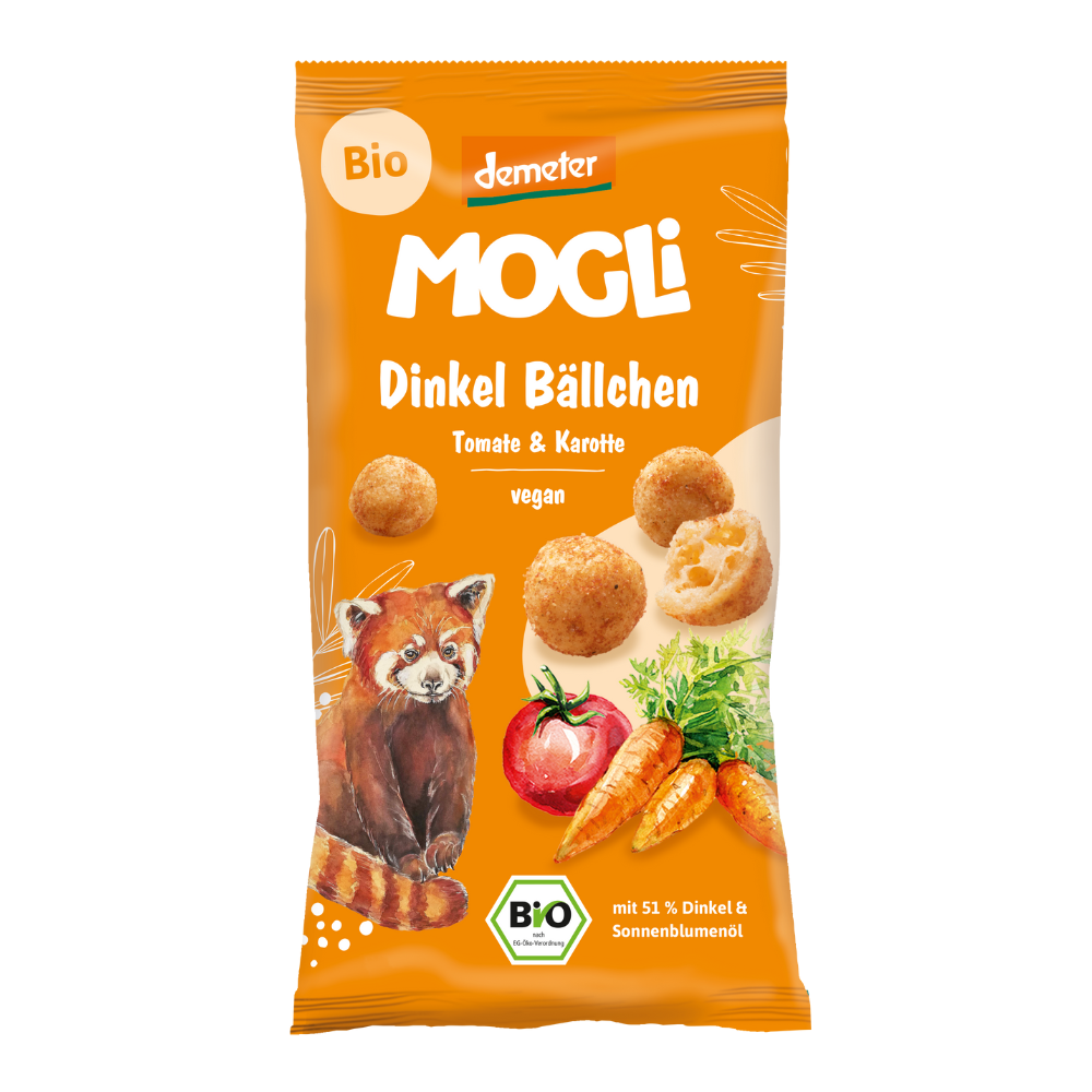 Demeter Spelt Balls Tomato 40g VEGAN