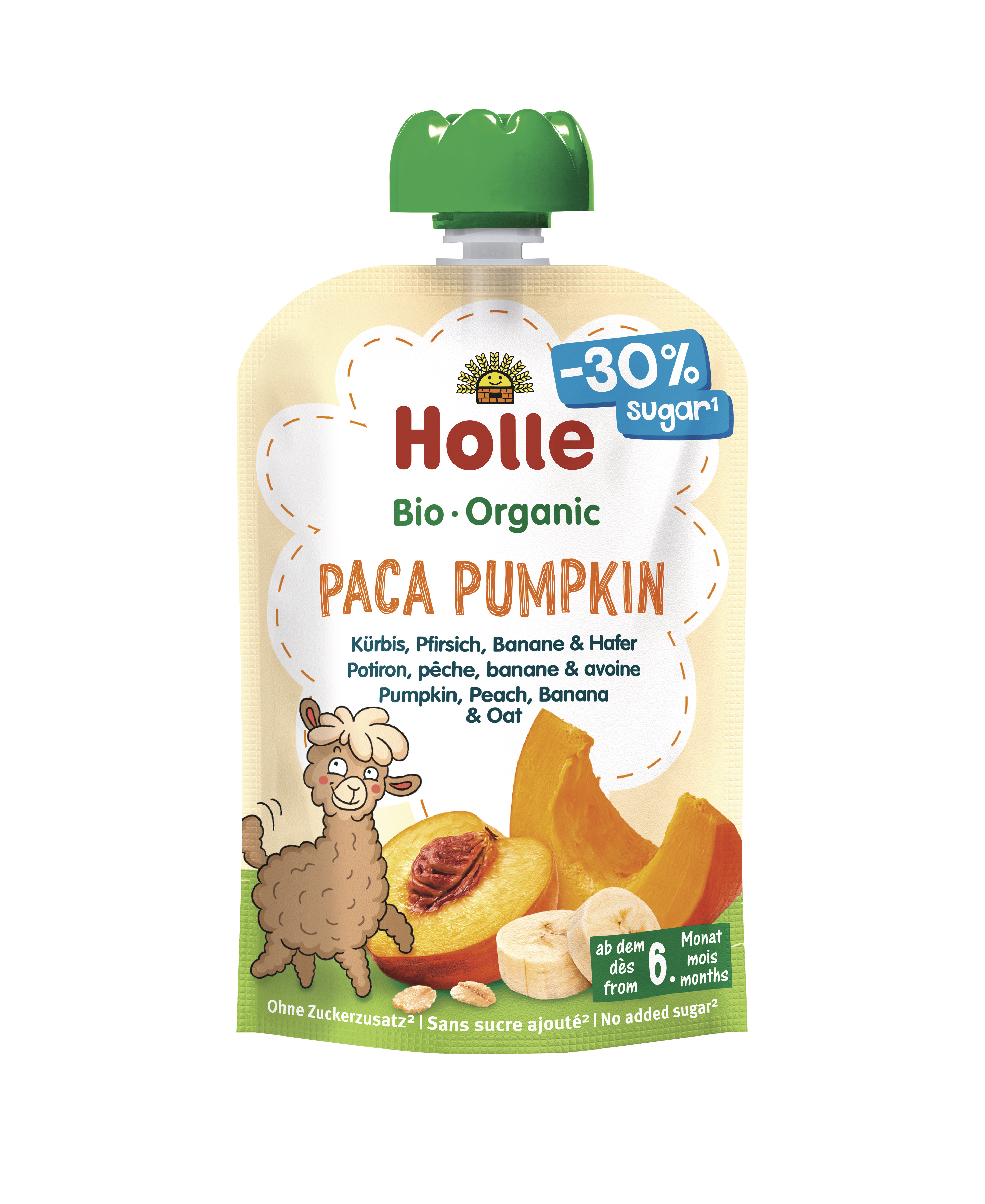Paca Pumpkin – Pumpkin, Peach, Banana and Oats 100g