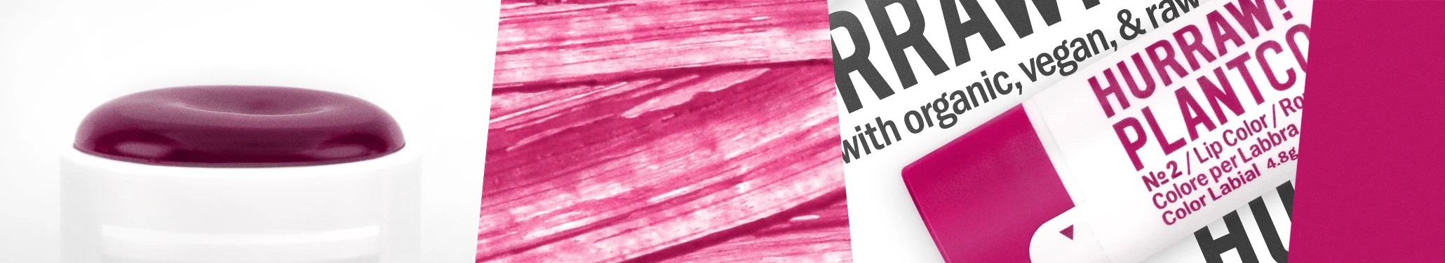 HURRAW PLANTCOLOR™ Nr.2  Lipbalm 4,8g