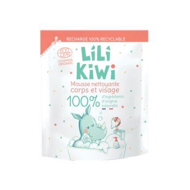 Cleansing foam eco refill bag, 250 ml