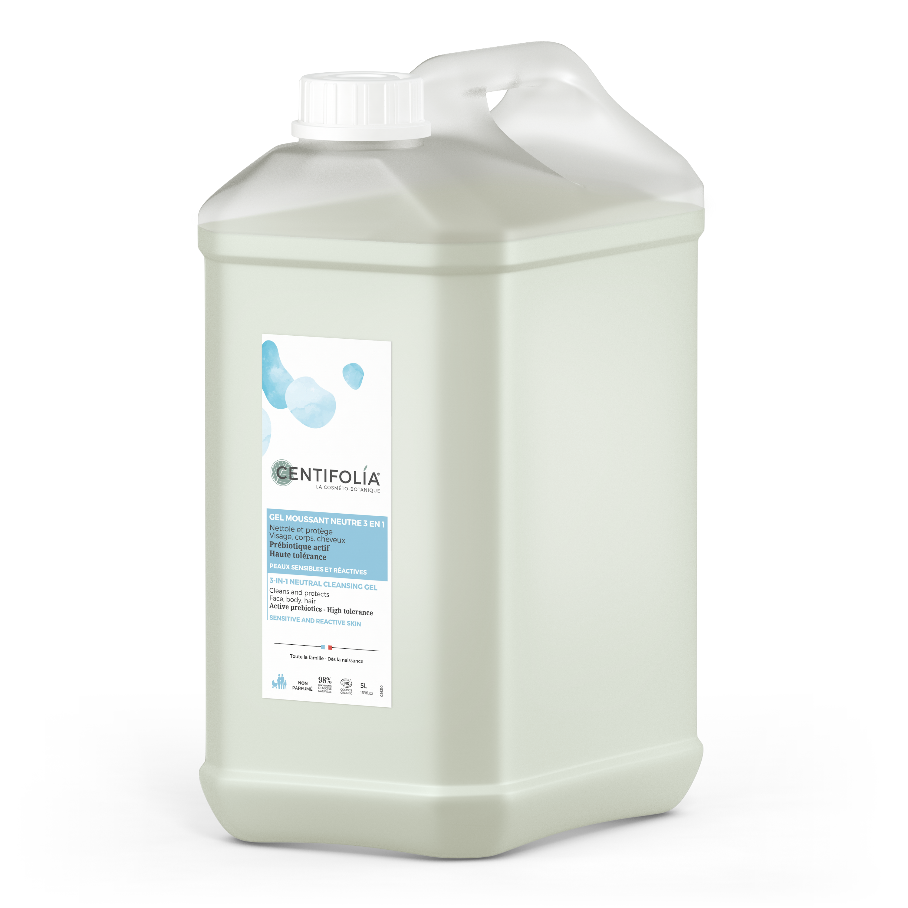Neutral preb.cleaning gel, 3in1, NF 5000ml