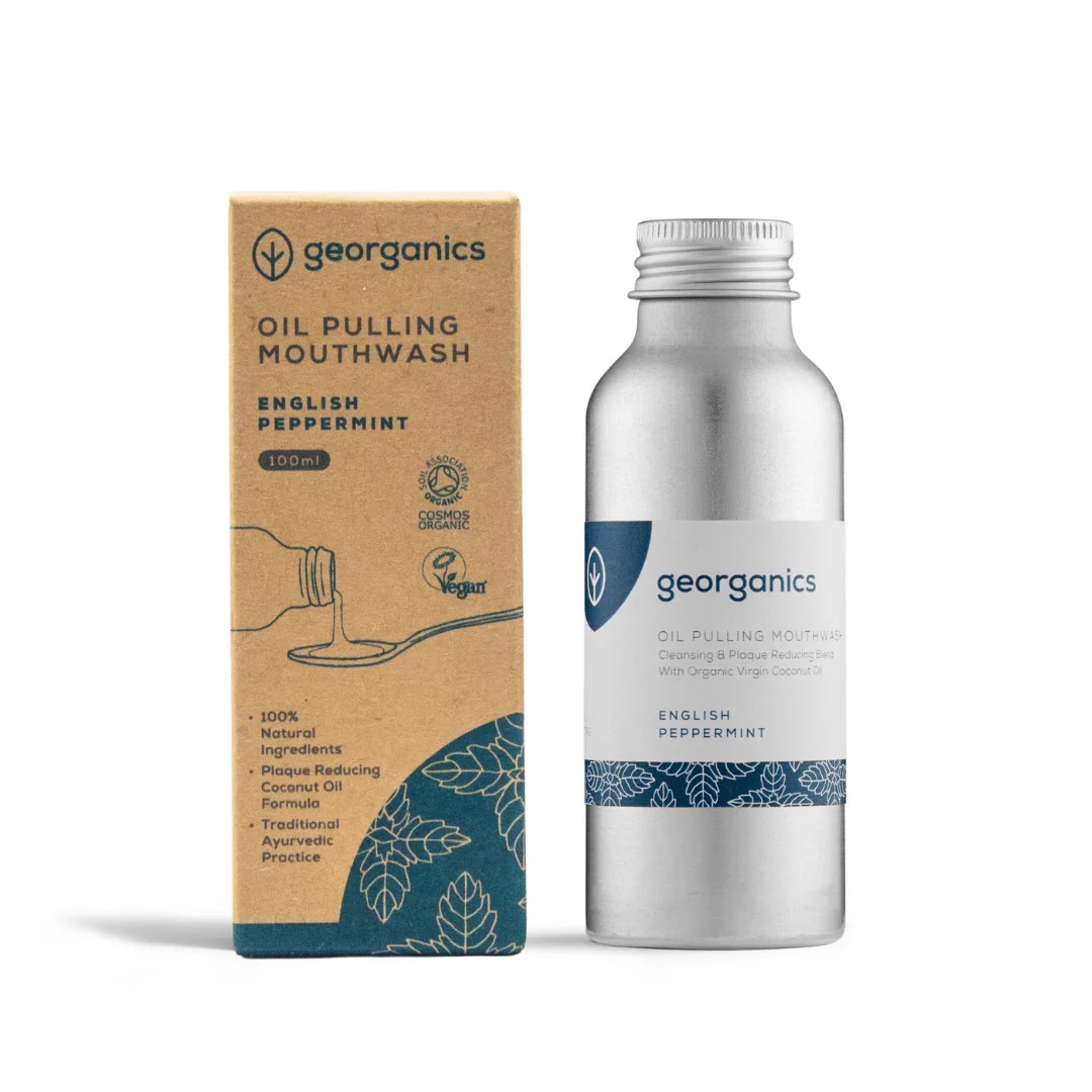 GEORGANICS Mouthwash Oil Peppermint 100ml