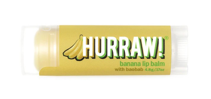 HURRAW Banana Lipbalm 4,8g HURRAW Banana Lipbalm 4,8g