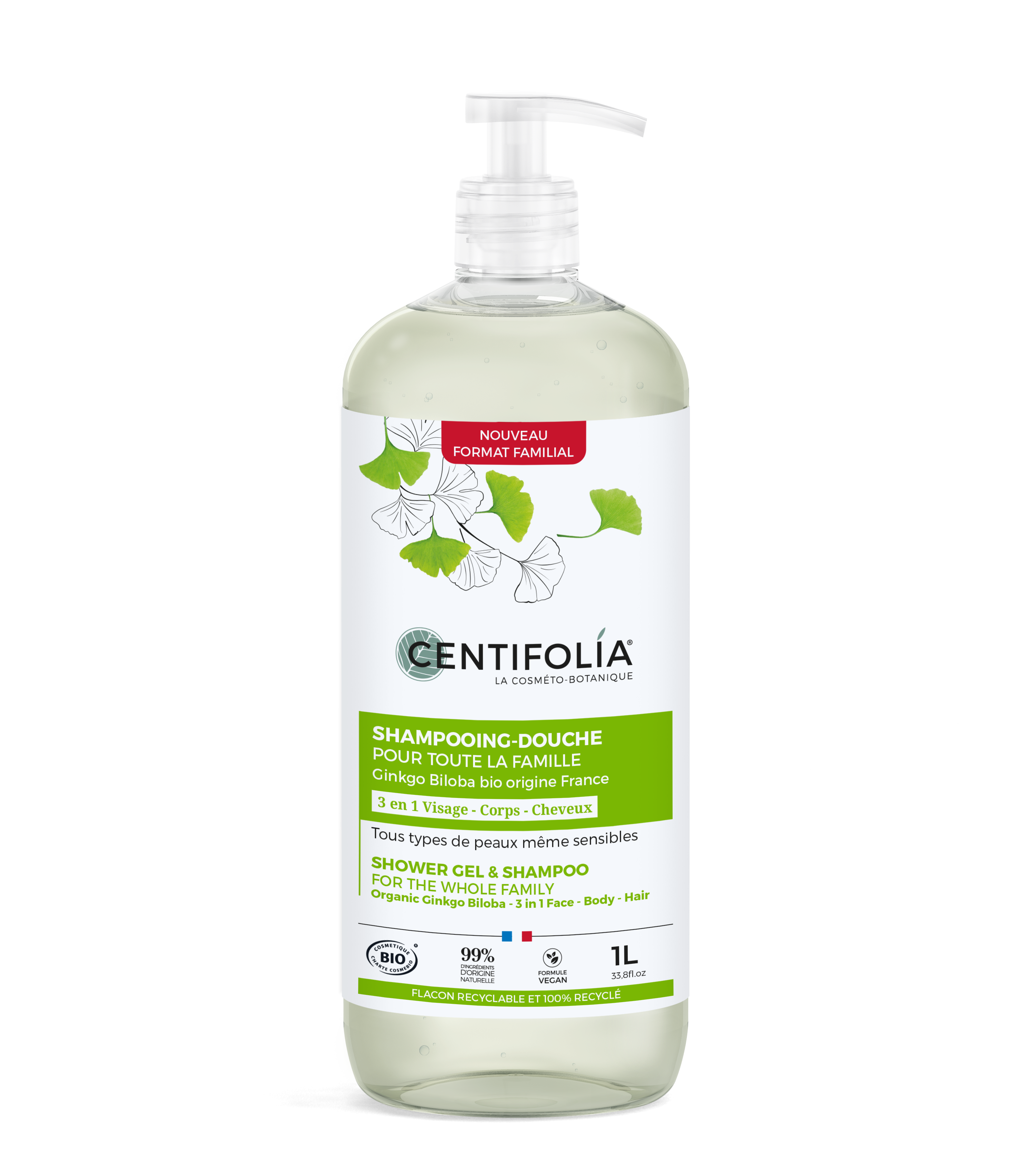 Family Shampoo and Shower Gel 1000ml