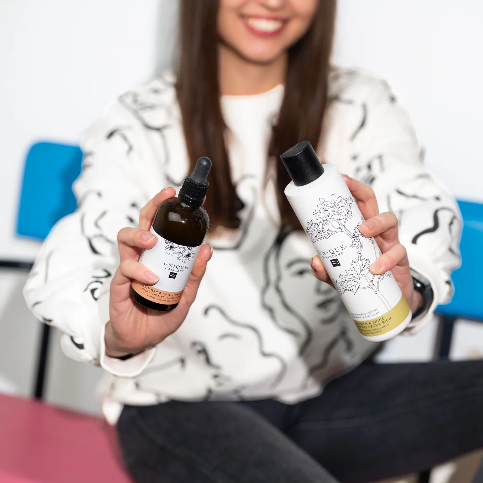 UNIQUE Glanz & Haarwuchs Shampoo extra reichhaltig 250ml