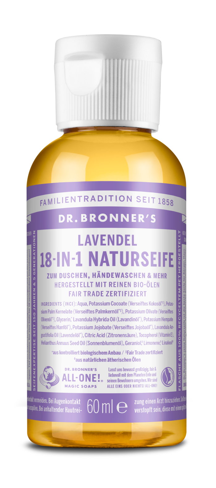 Lavendel 60ml Flüssigseife BR
