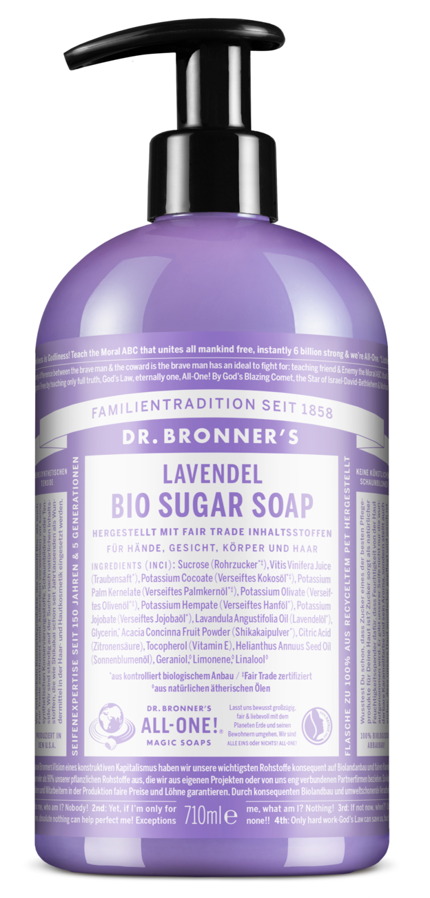 Lavendel 710ml Sugar Soap BR
