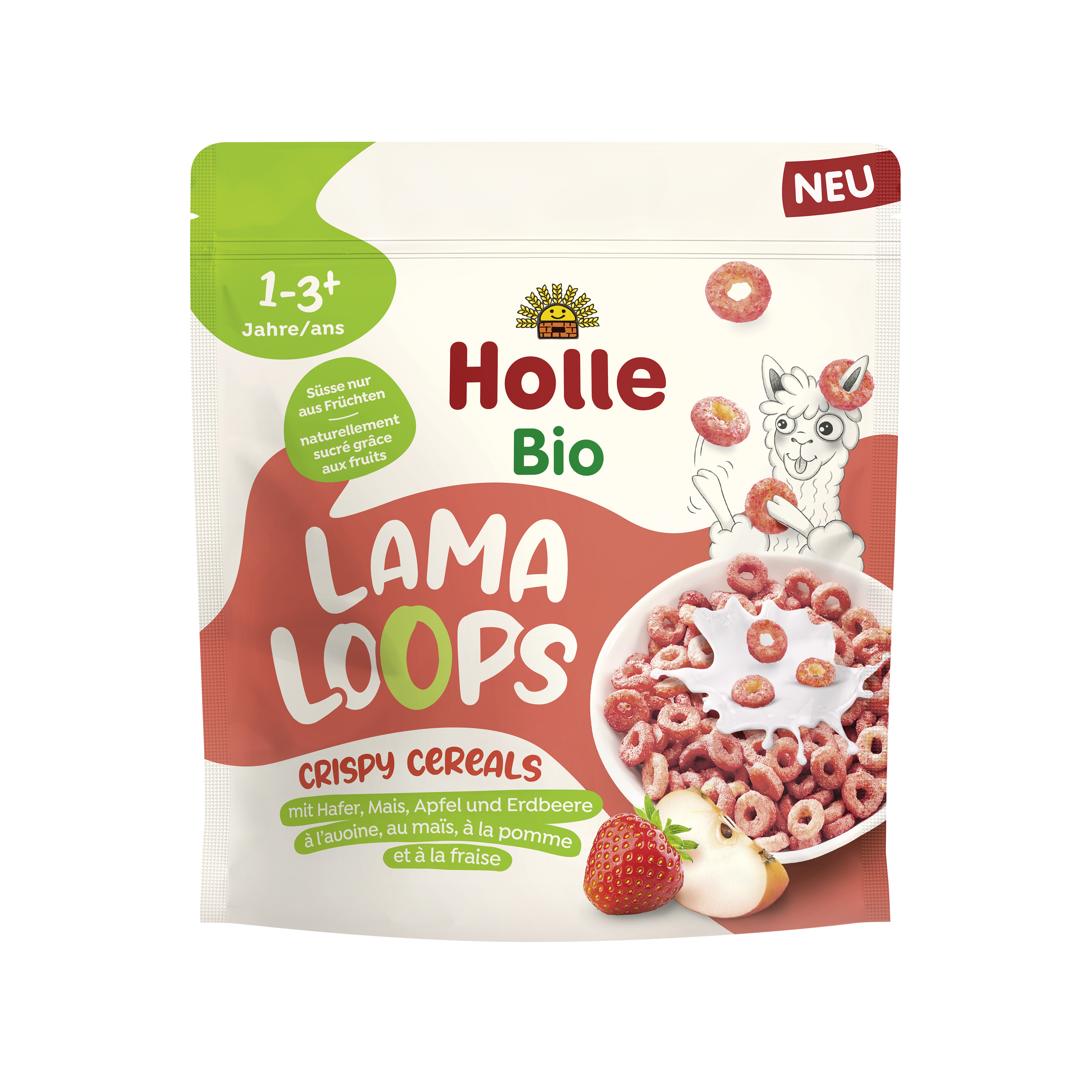 Organic crunchy muesli Lama Loops 125g