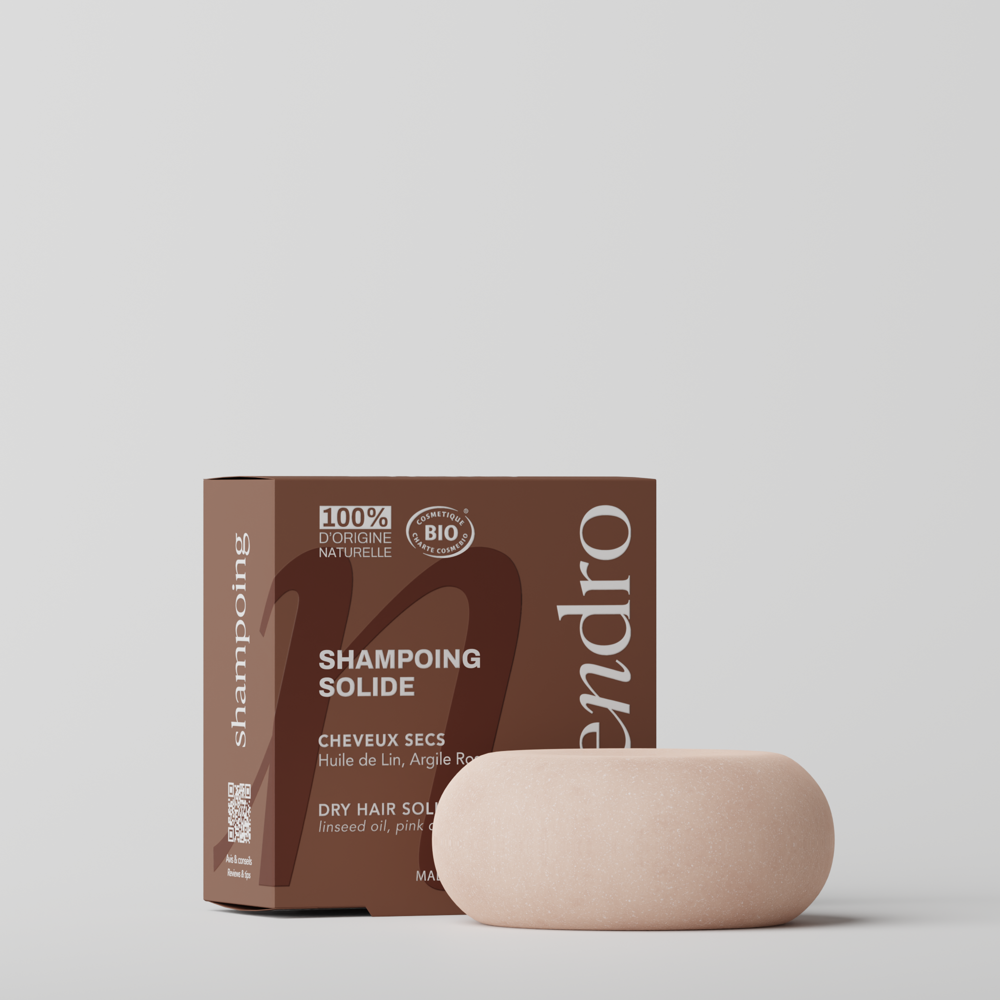 ENDRO Festes Shampoo  Trockenes Haar, 80ml