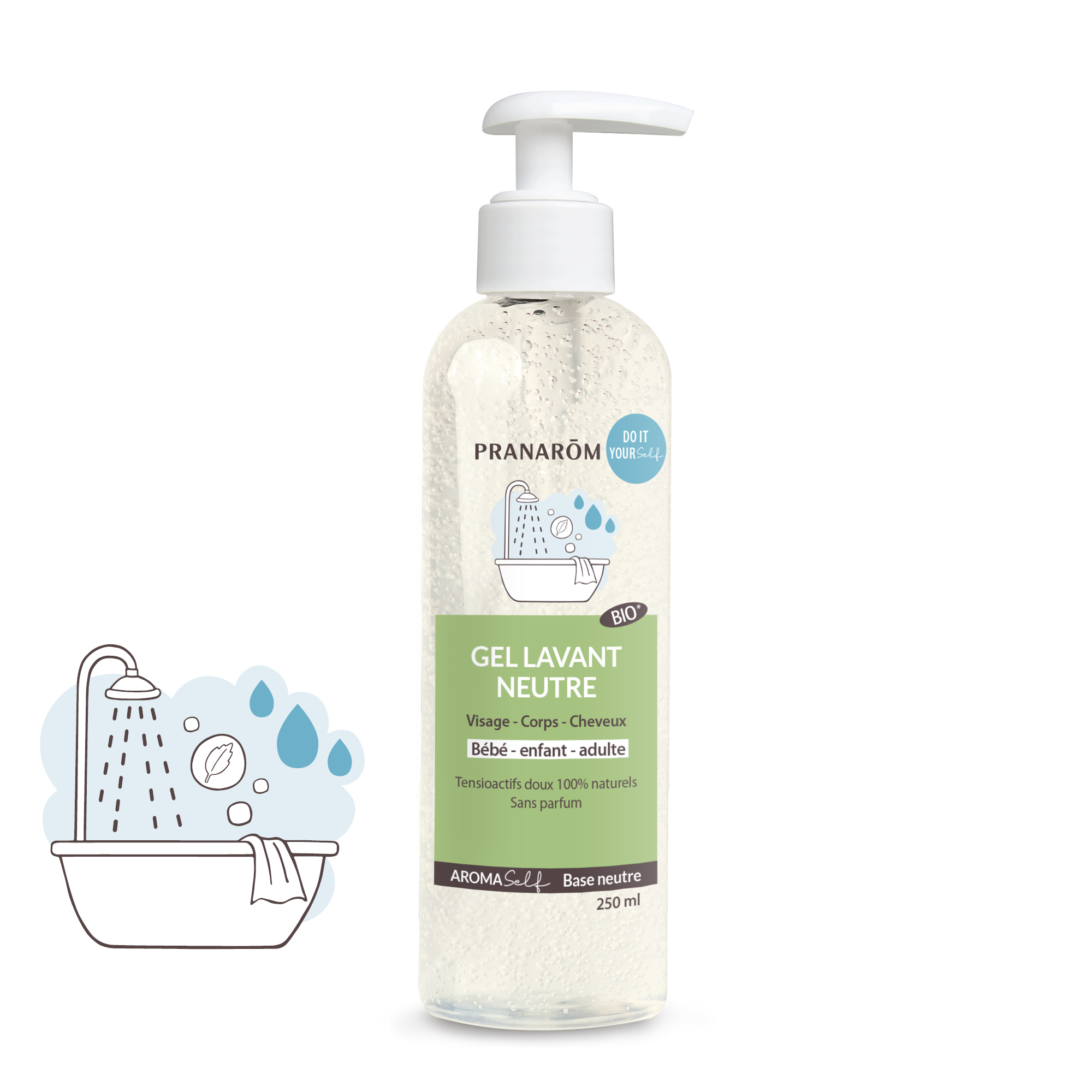 Gel lavant neutre 250 ml