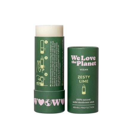 Deodorant Stick Zesty Lime 40g VEGAN