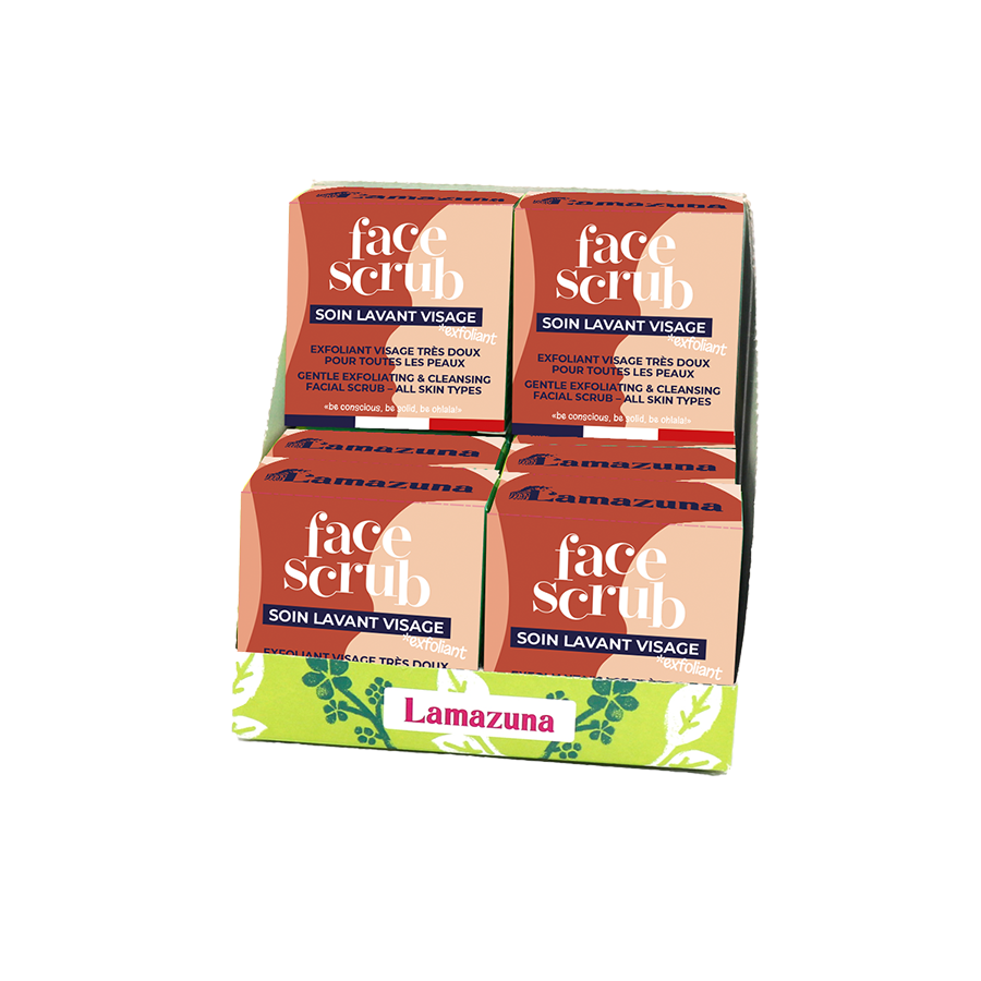 LAMAZUNA Face Scrub/ Sanftes Peeling für das Gesicht 28 ml