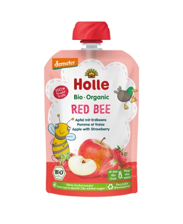 Red Bee - Pouchy Apple, Strawberry, 100g