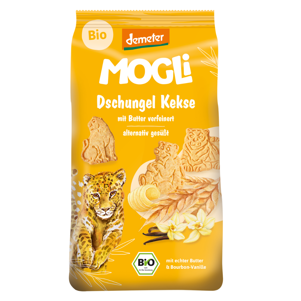 Bio Dschungel  Butter Kekse 125g
