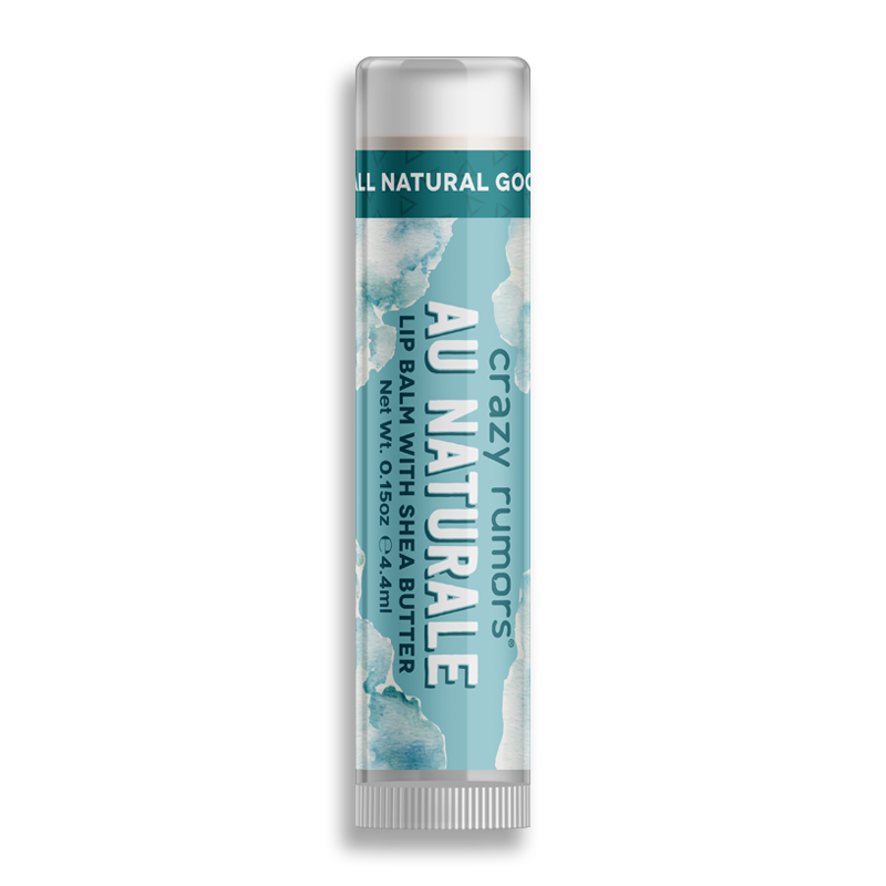 CRAZY RUMORS Au Naturale Flavor Free Lip Balm 4.25g