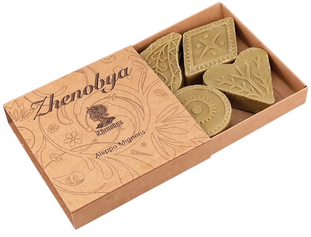 Original Aleppo Soap Guest Soaps Mignons 4 pcs. 120g