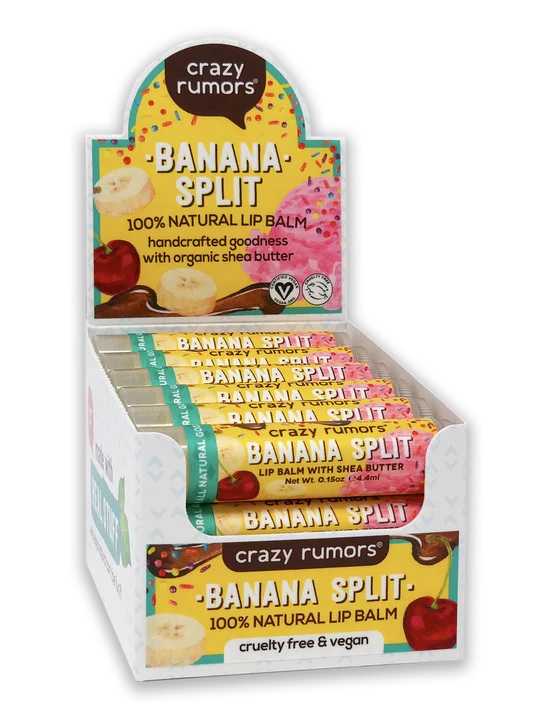 CRAZY RUMORS Banana Split Lip Balm 4.25g