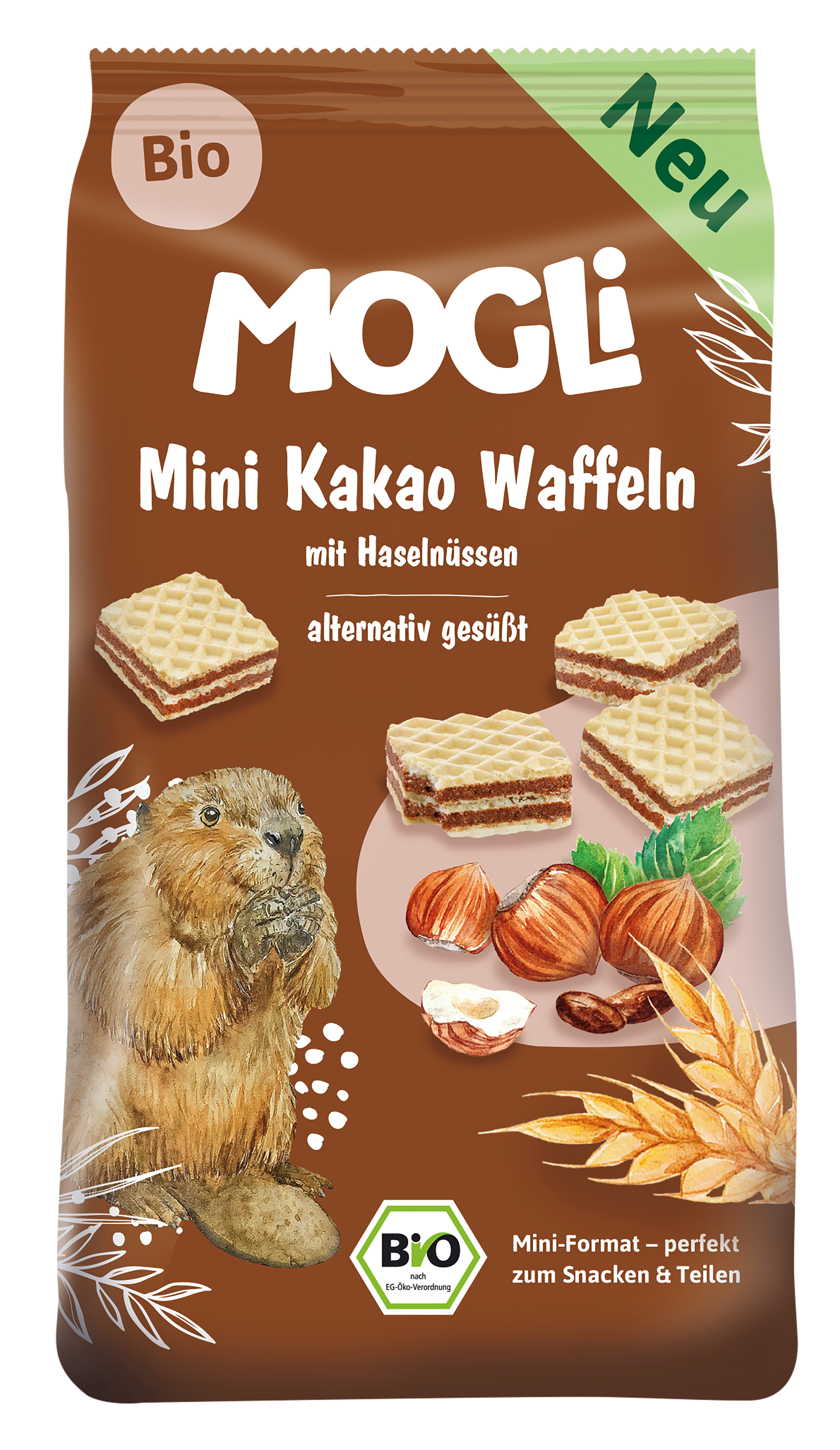 Bio Mini Kakao Waffel 75g