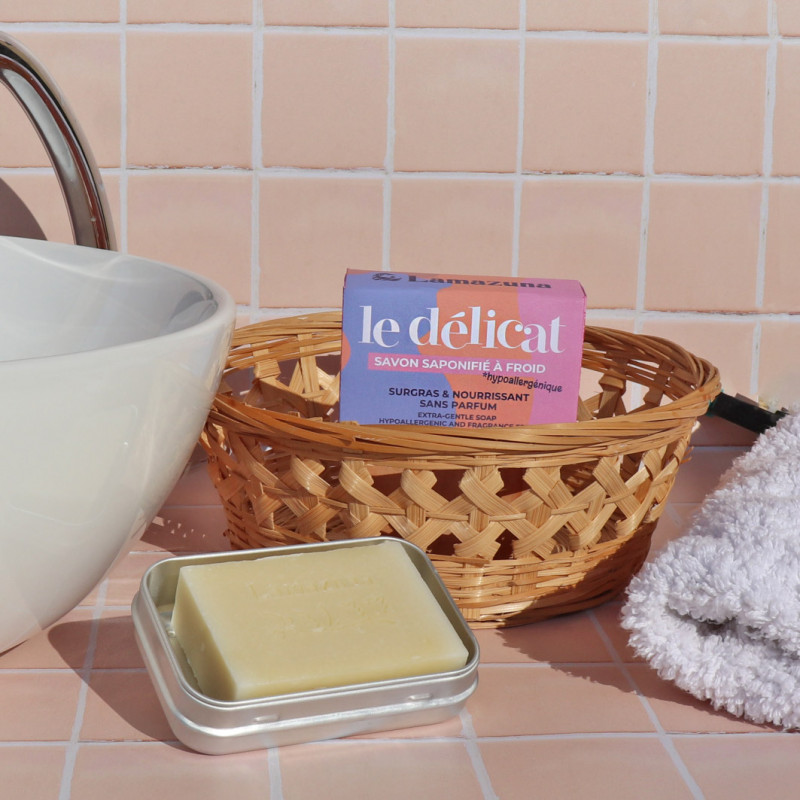 LAMAZUNA Le Delicate - Sanfte Seife, hypoallergen 100 g