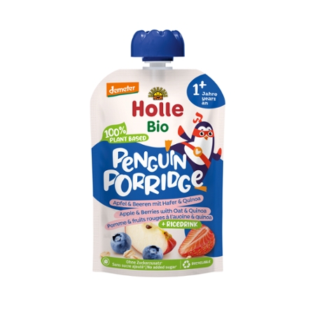 Penguin Porridge Apple & Berries with Oats & Quinoa 110g