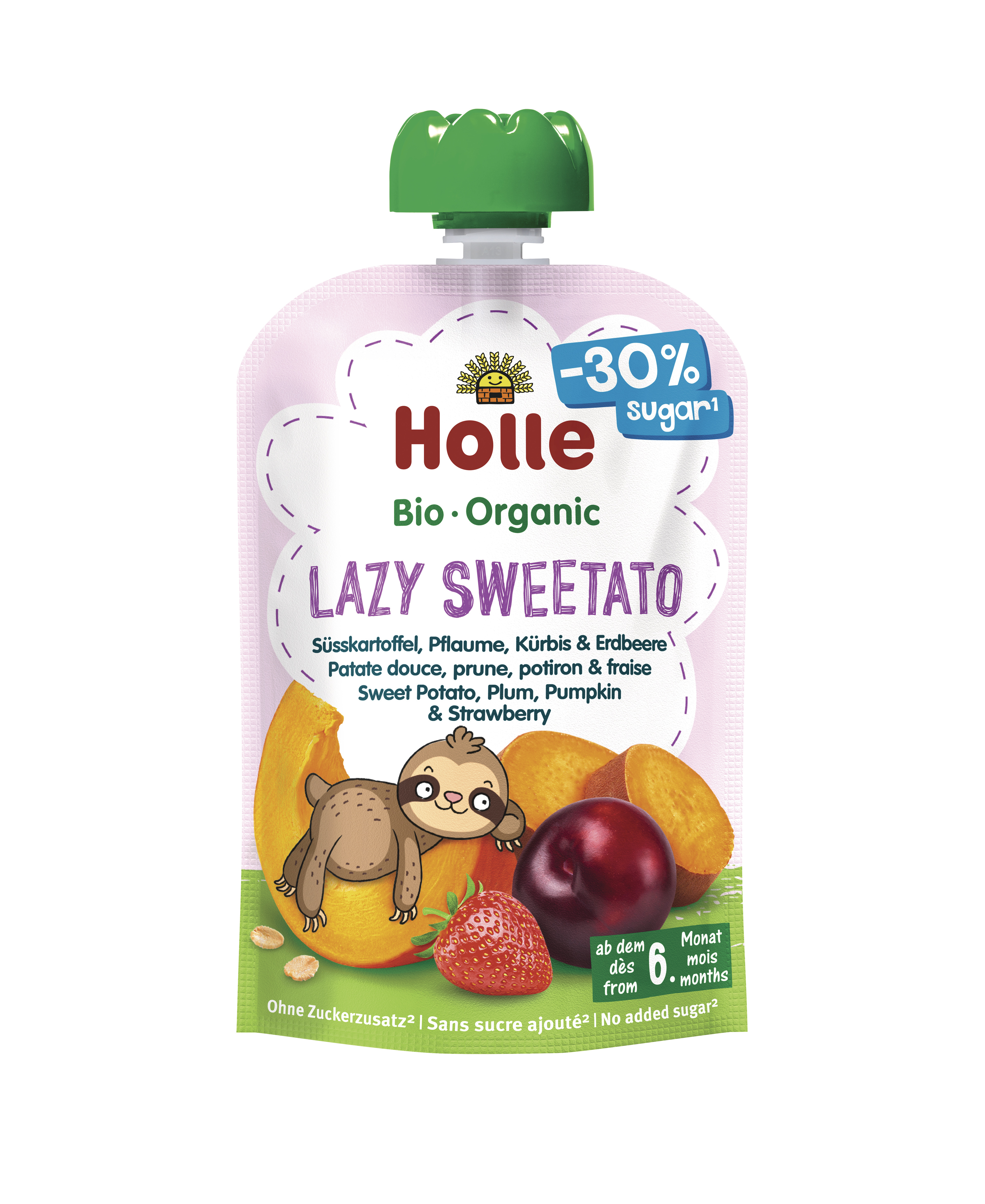 Lazy Sweetato – Sweet potato, plum, pumpkin, strawberry and oats 100g