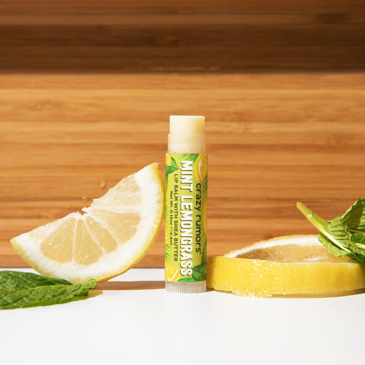 CRAZY RUMORS Mint Lemongrass Lip Balm 4.25g