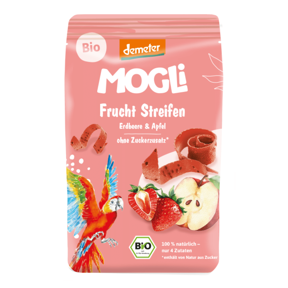 Bio Erdbeer Streifen 25g VEGAN