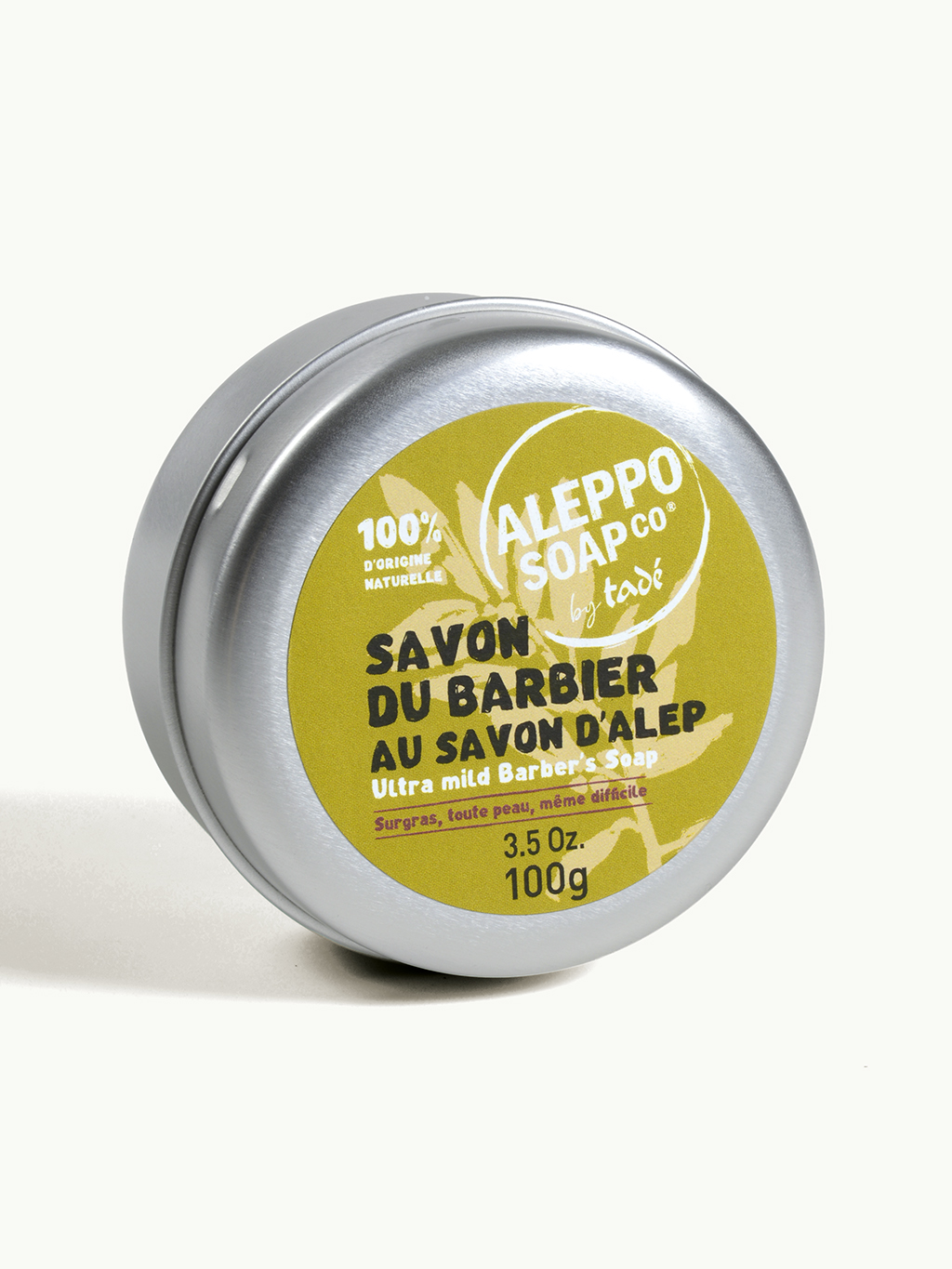 Shaving soap with tin 100 g